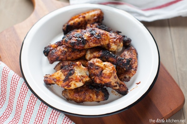 How to Grill Chicken Wings from thelittlekitchen.net