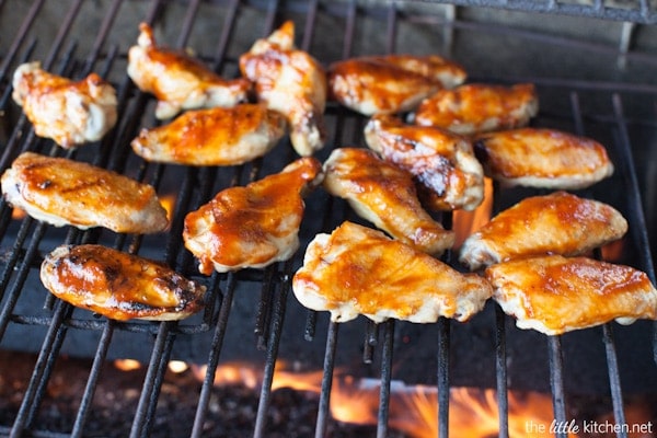 How to Grill Chicken Wings from thelittlekitchen.net