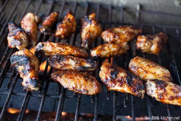 How to Grill Chicken Wings from thelittlekitchen.net