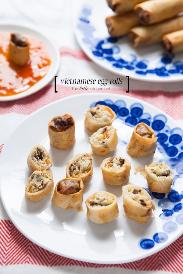 Rollos de huevo vietnamitas de thelittlekitchen.net