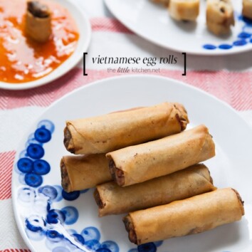 Vietnamese Egg Rolls from thelittlekitchen.net