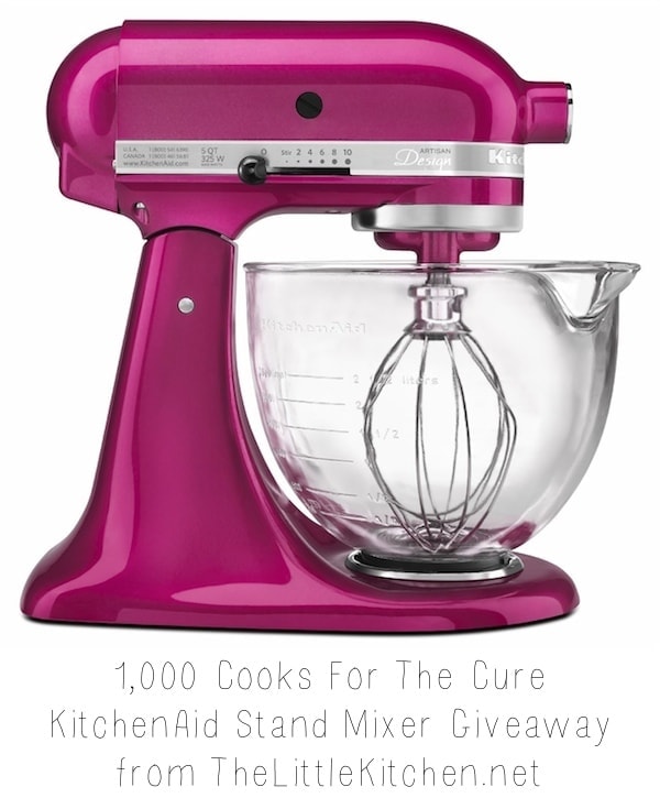 KitchenAid Stand Mixer Giveaway - The Little Kitchen