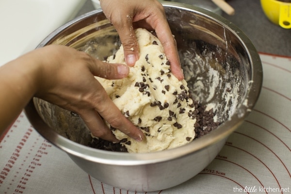 Chocolate Chip Scones from thelittlekitchen.net