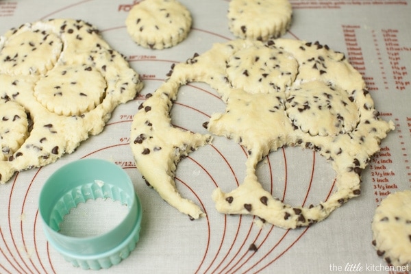 Chocolate Chip Scones from thelittlekitchen.net