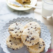 Chocolate Chip Scones from thelittlekitchen.net