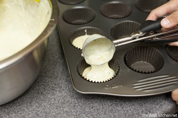 Birthday Cupcake Decorating Party from thelittlekitchen.net