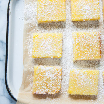 Perfect Lemon Bars from thelittlekitchen.net