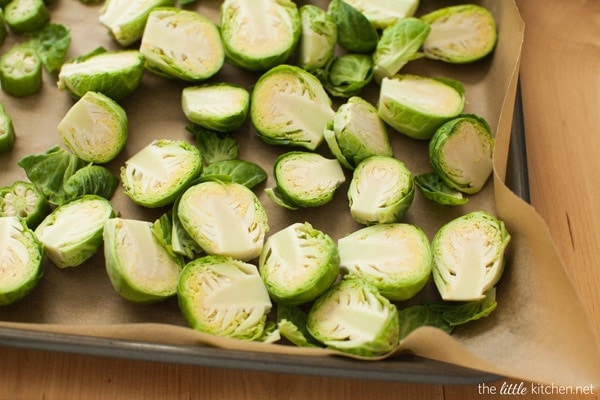 Brussels Sprouts (how to freeze them & cook them) from thelittlekitchen.net