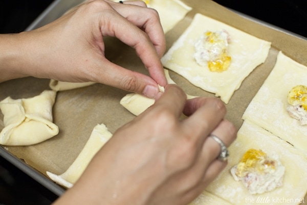 Orange Marmalade Garlic & Herb Cheesy Appetizer Puffs with Bacon