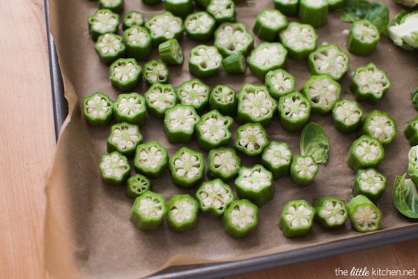 Okra (how to freeze them & cook them) from thelittlekitchen.net