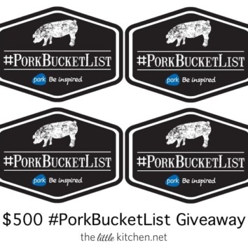 #PorkBucketList $500 Gift Card Giveaway