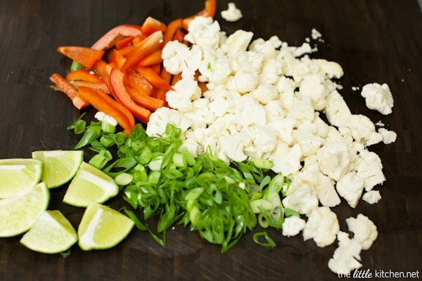 Spicy Udon Noodle Salad from thelittlekitchen.net