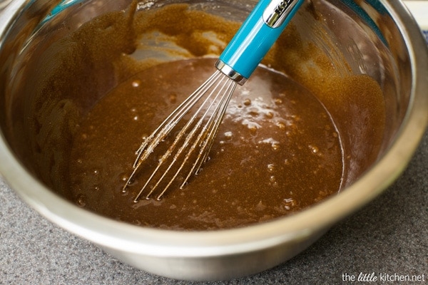 Salted Caramel Brownie Trifles with Whipped Cream from thelittlekitchen.net