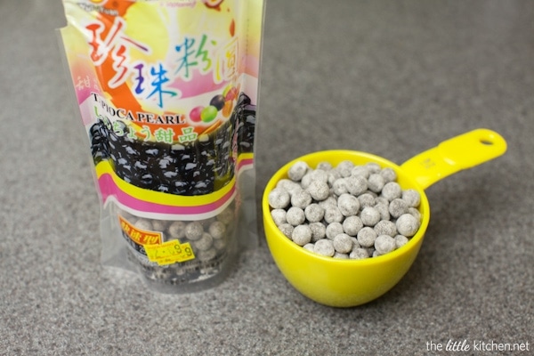 How to Make Boba (Bubble Tea) from thelittlekitchen.net