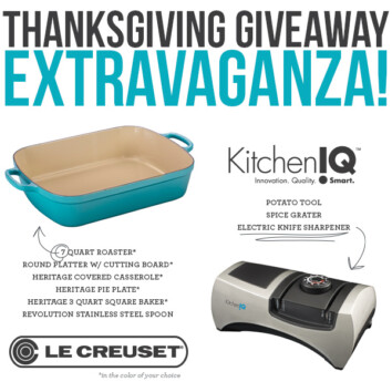 Le Creuset & KitchenIQ Reader Appreciation Thanksgiving Giveaway
