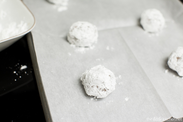 Nutella Cream Cheese Crinkle Cookies from thelittlekitchen.net