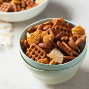 Sweet & Spicy Snack Mix from thelittlekitchen.net