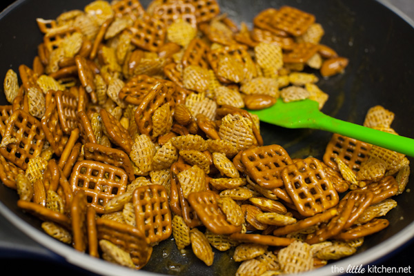 Sweet & Spicy Snack Mix from thelittlekitchen.net