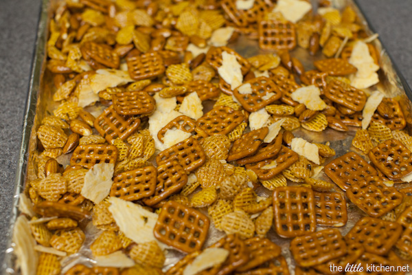 Sweet & Spicy Snack Mix from thelittlekitchen.net