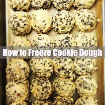 How to Freeze Cookie Dough