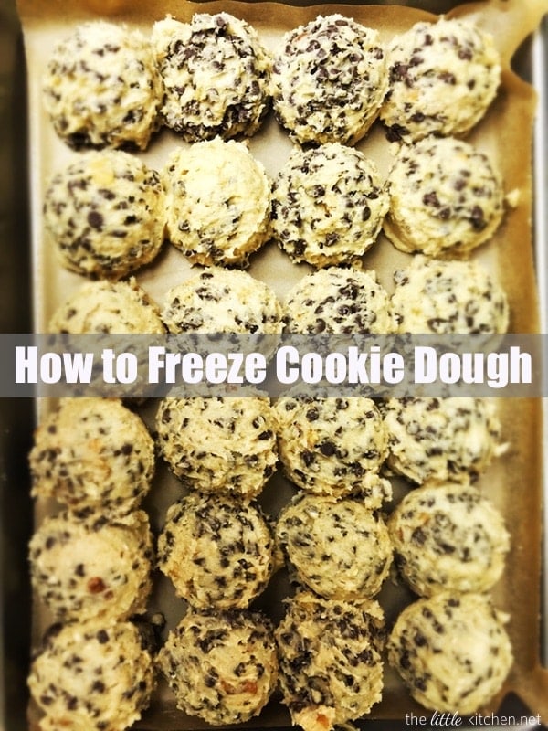 How to Freeze Cookie Dough