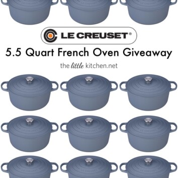 Le Creuset French Oven Giveaway The Little Kitchen