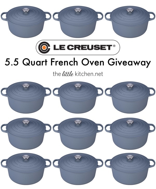 Le Creuset French Oven Giveaway The Little Kitchen
