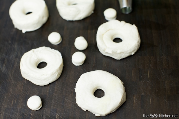 Strawberry Shortcake Donuts from thelittlekitchen.net