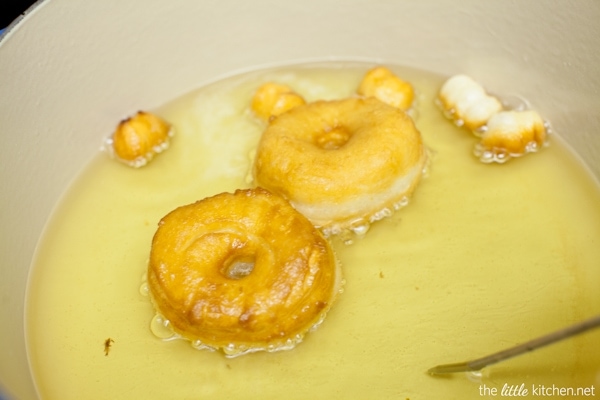 Strawberry Shortcake Donuts from thelittlekitchen.net