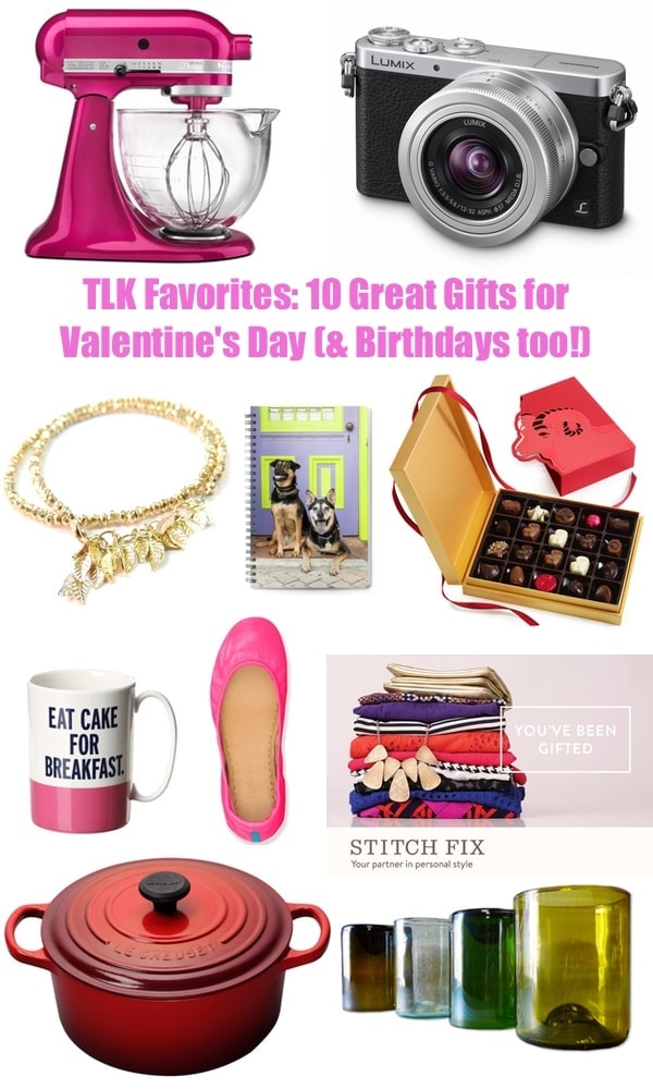 10 Great Gifts for Valentine's Day (and Birthdays too!)