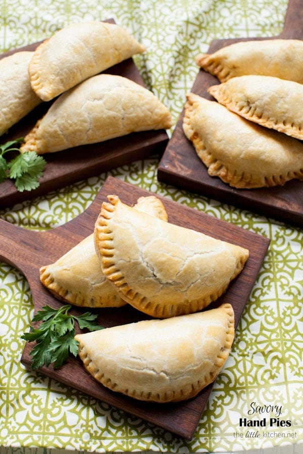 Savory Hand Pies from thelittlekitchen.net