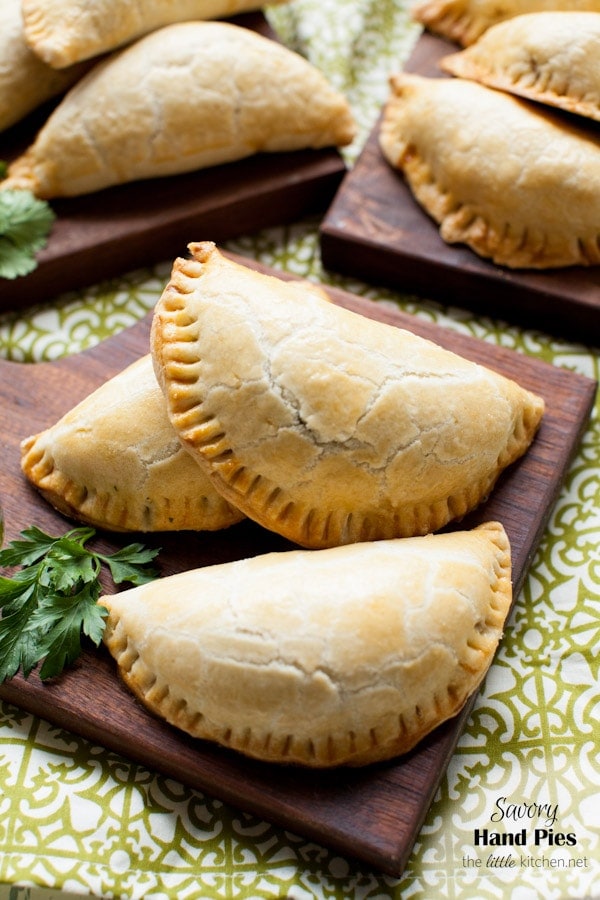 Savory Hand Pies from thelittlekitchen.net