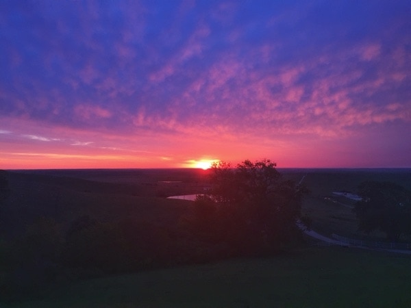 The Pioneer Woman's Ranch in Oklahoma Sunrise thelittlekitchen.net