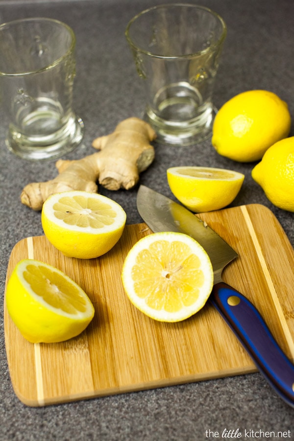 Ginger Lemonade from thelittlekitchen.net