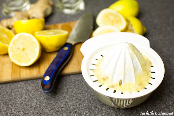 Ginger Lemonade from thelittlekitchen.net