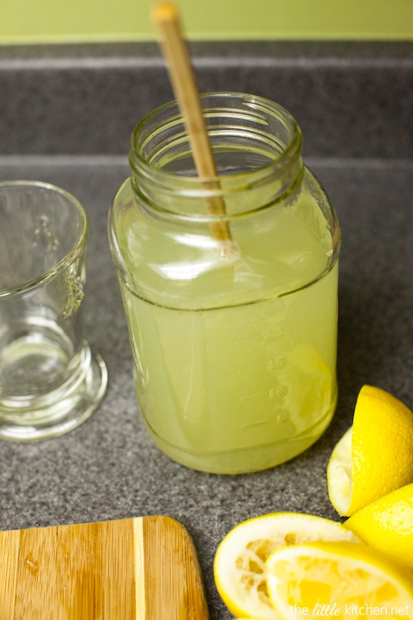 Ginger Lemonade from thelittlekitchen.net