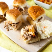 Slow Cooker Kalua Pulled Pork Sliders from Epcot Food & Wine Festival thelittlekitchen.net