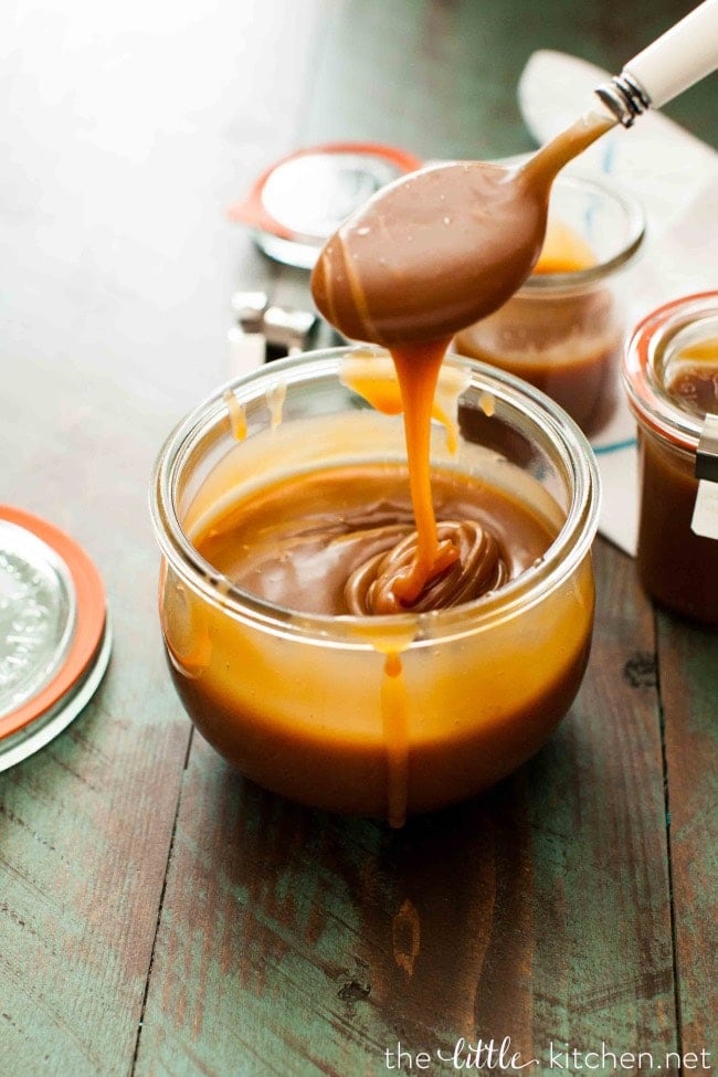 How to Make Caramel Sauce from thelittlekitchen.net