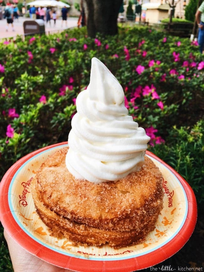 Croissant Doughnut at EPCOT thelittlekitchen.net