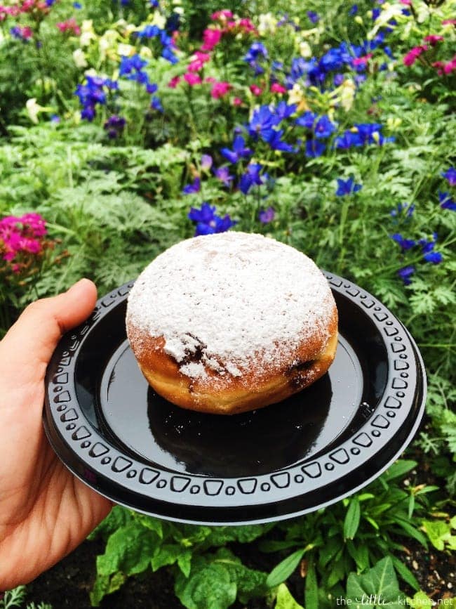 Nutella Beignet at EPCOT thelittlekitchen.net