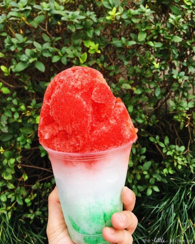 Kakigori Japanese Shaved Ice at EPCOT thelittlekitchen.net