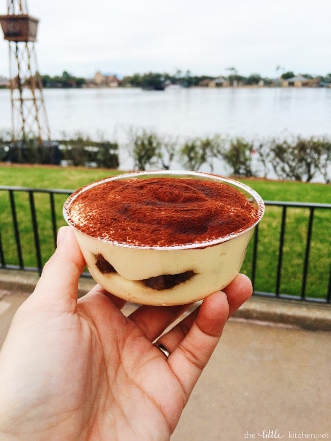 Tiramisu at EPCOT thelittlekitchen.net