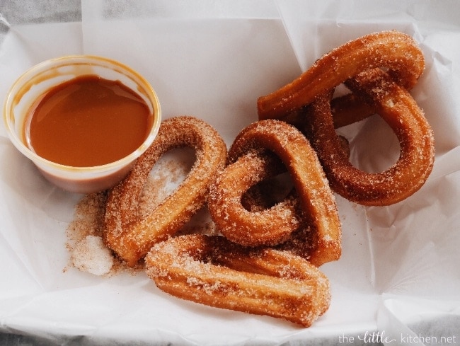 Churros at EPCOT thelittlekitchen.net