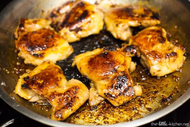 Citrus Teriyaki Chicken from thelittlekitchen.net