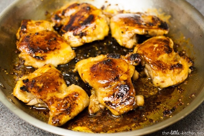 Citrus Teriyaki Chicken from thelittlekitchen.net