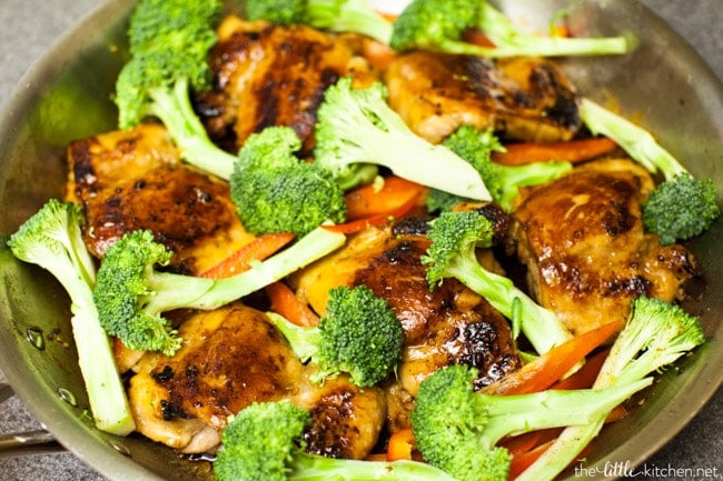 Citrus Teriyaki Chicken from thelittlekitchen.net