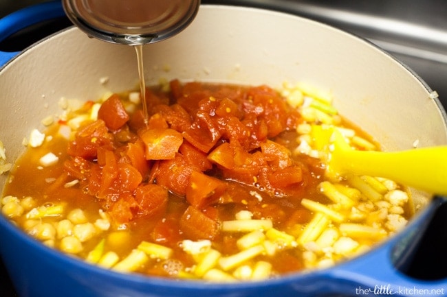 Panera Vegetable Soup from thelittlekitchen.net