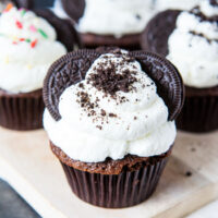 Oreo Cupcakes from thelittlekitchen.net