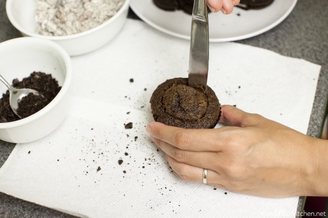 Oreo Cupcakes from thelittlekitchen.net