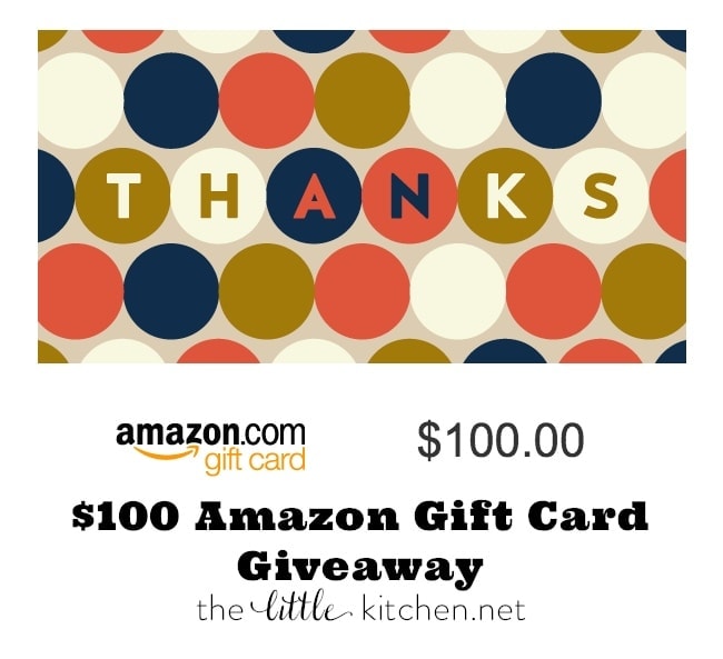 $100 Amazon Gift Card Giveaway